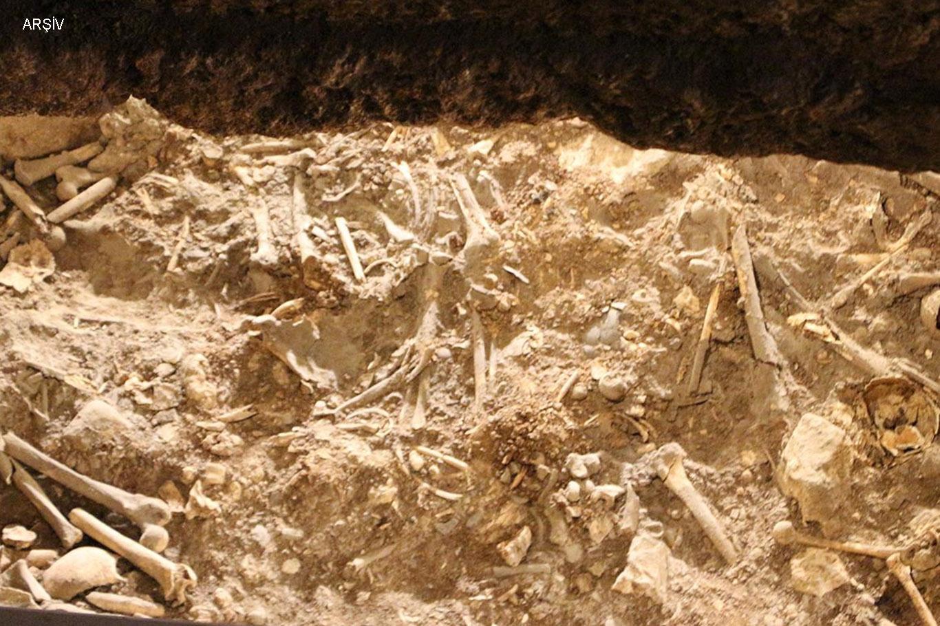 Mağarada insan kemiklerinin bulunmasına ilişkin açıklama
